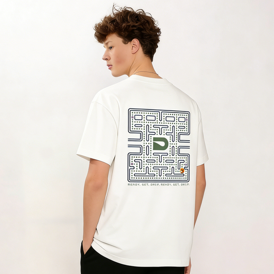 The Drip Shop Kids' Game Over Tee Apparel The Drip Shop White Youth Small
