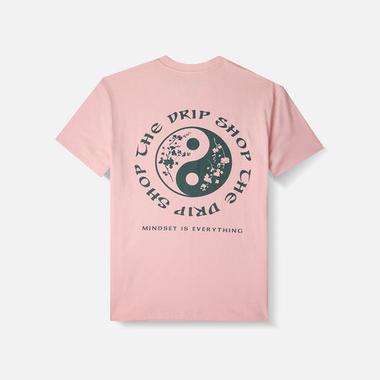 The Drip Shop Kids' Mindset Is Everything Tee Apparel The Drip Shop Pink Youth Small
