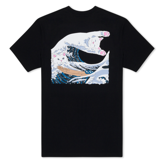 RipNDip The Great Wave Of Nerm Tee (Black)