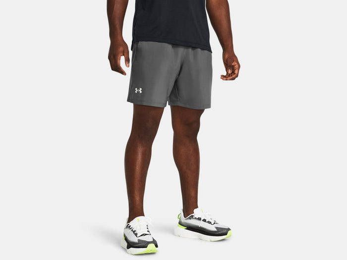 Under Armour Men's Launch Unlined 7" Shorts Apparel Under Armour Castlerock/Reflective-025 Small