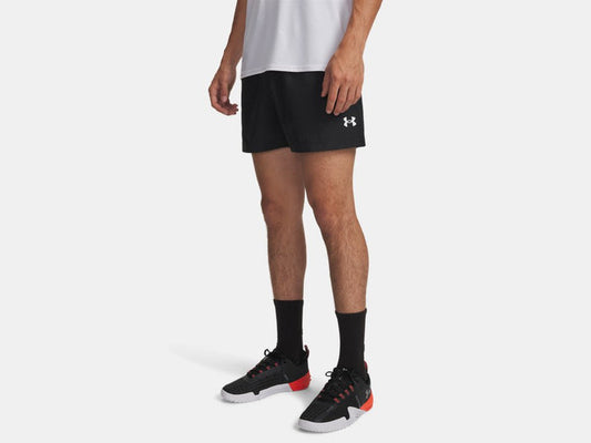 Under Armour Men's Tech Woven 5" Shorts Apparel Under Armour Black/White-001 Small