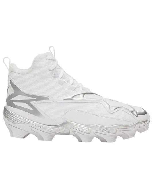 Under Men's Armour Harper 11 RM Baseball Cleats Footwear Under Armour White/Metallic Silver-100 6.5