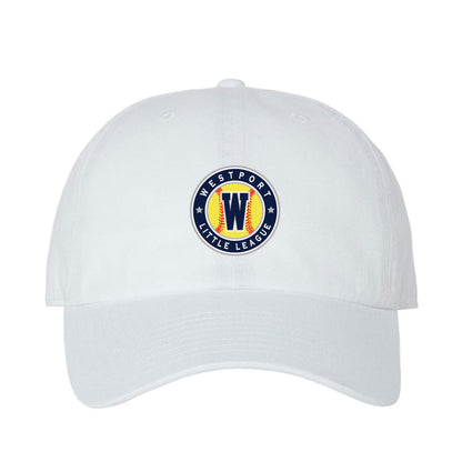 Westport LL Softball Hat Logowear Westport LL Softball White
