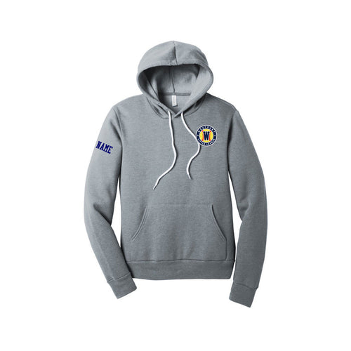 Westport LL Softball Sponge Fleece Hooded Sweatshirt Logowear Westport LL Softball Athletic Heather Adult XS