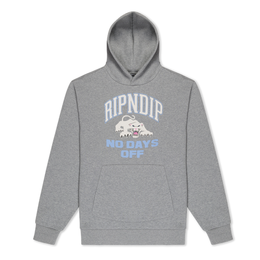 RIPNDIP White Panther Hoodie (Heather Grey)